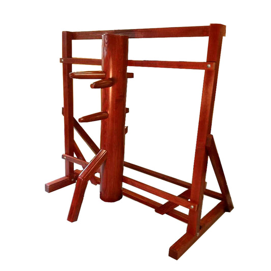Wing Chun Dummy with Traditional Free Stand